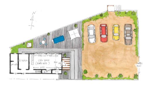 駐車場のイラスト