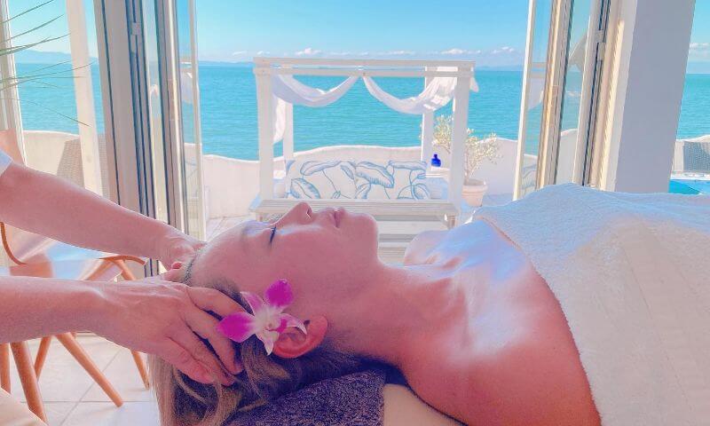 サロンの施術写真